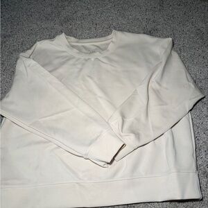 Women's Cream Athletic Crewy